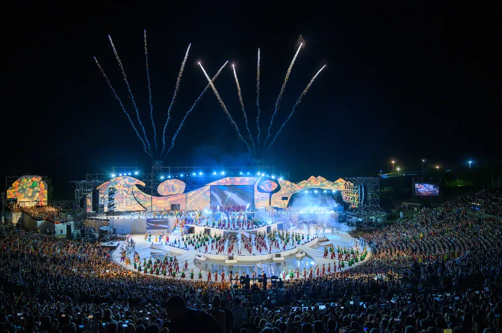 Fiesta-Vendimia-Teatro Griego Frank Romero Day