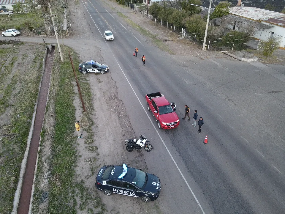 Operativo policial La Consulta San Carlos