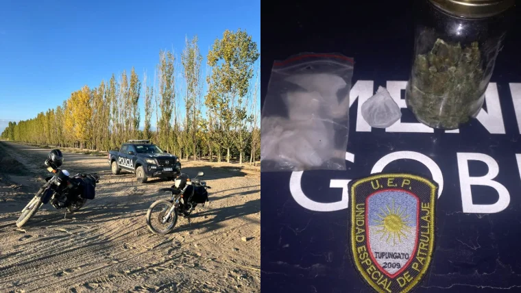 Marihuana secuedstrada tupungato