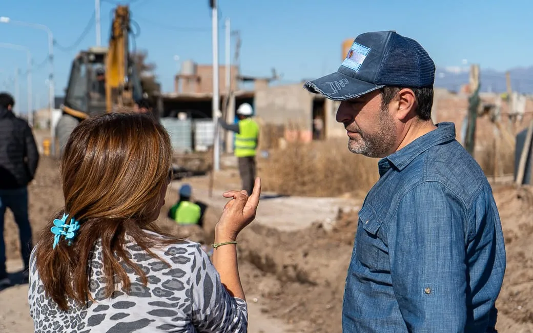 Obras agua Loteo Moreno San Carlos