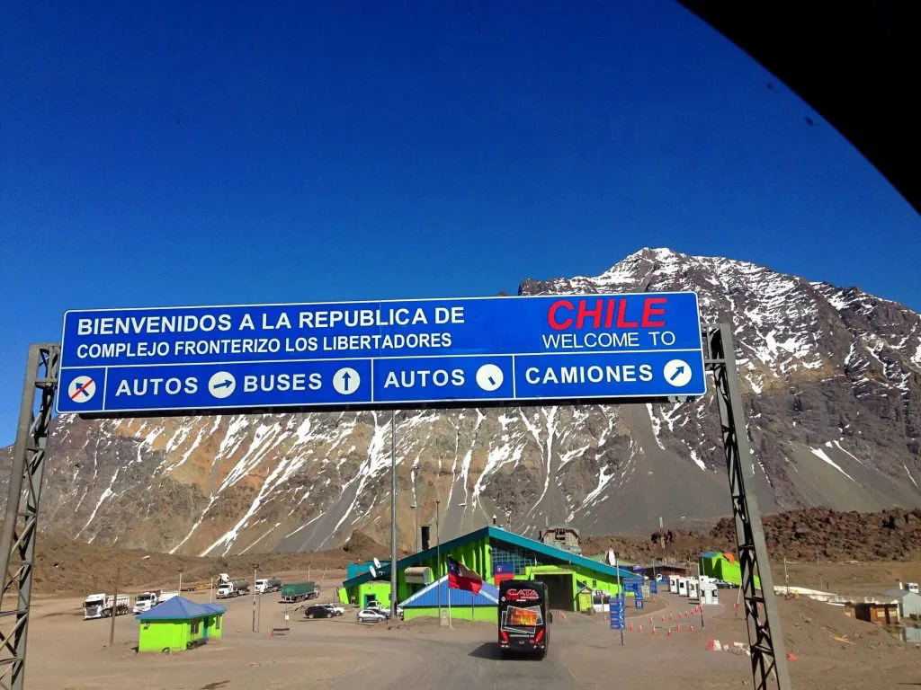 entrada caracoles chile paso internacional