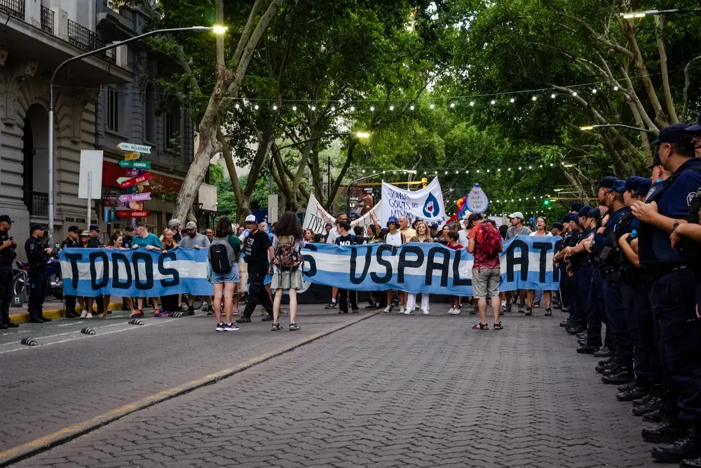 marcha minería federico sabatini