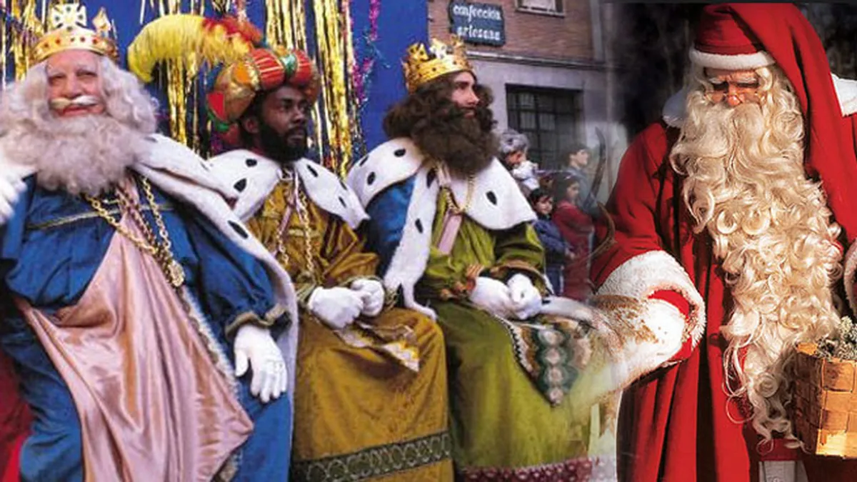 papá noel reyes magos