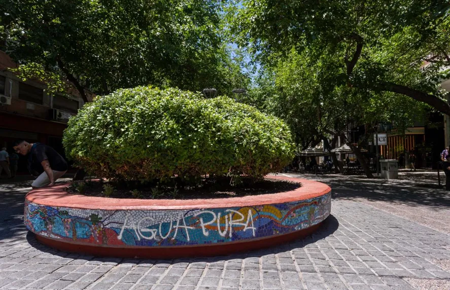 pintada antiminera peatonal