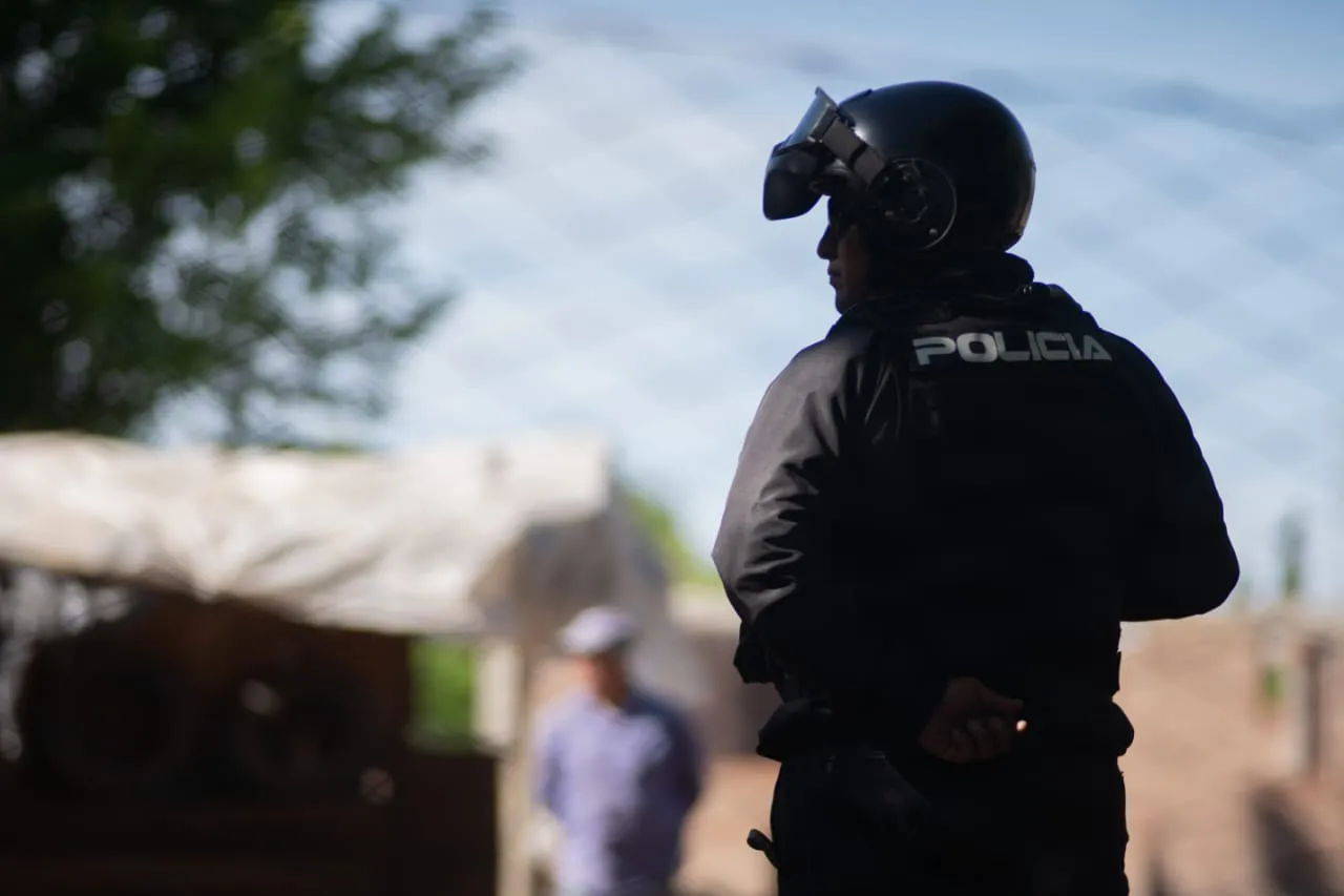 policía patrulla control