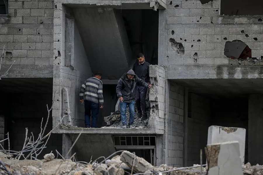 AL-NUSAIRAT-ESCOMBROS- Gaza