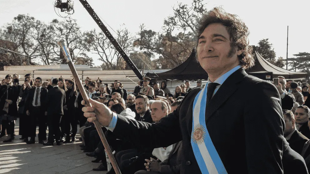 Milei en Campo de Mayo por el Día de la Bandera