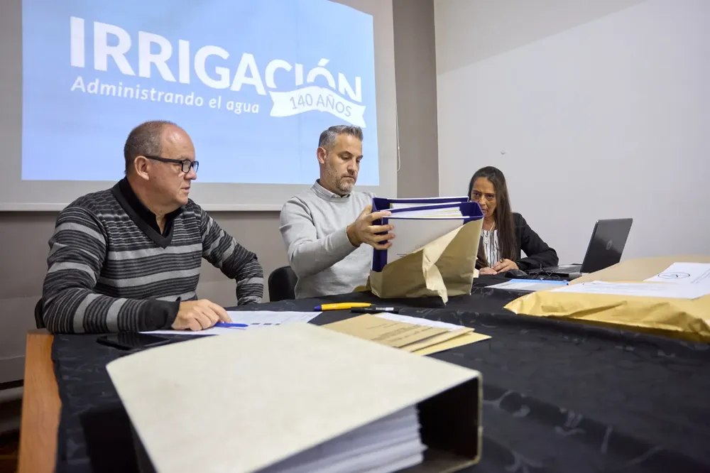 Irrigación apertura sobres