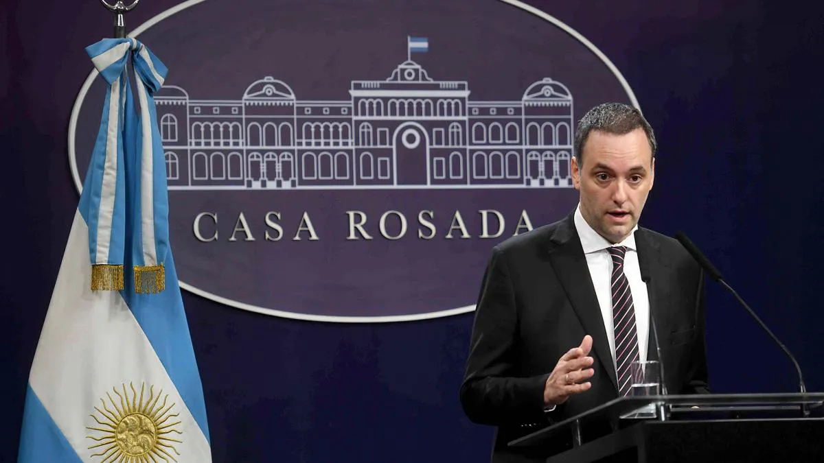 Manuel Adorni - Casa Rosada