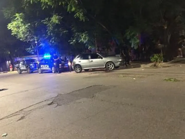 persecución de delincuente guaymallén villa nueva