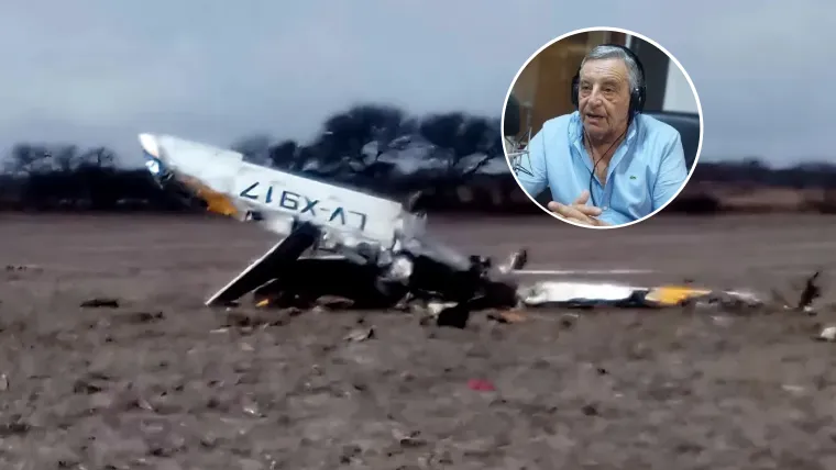 Graziano accidente aéreo