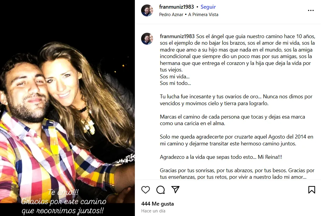 patricia barrera oro mensaje marido