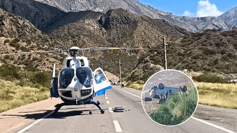 accidente chilenos potrerillos