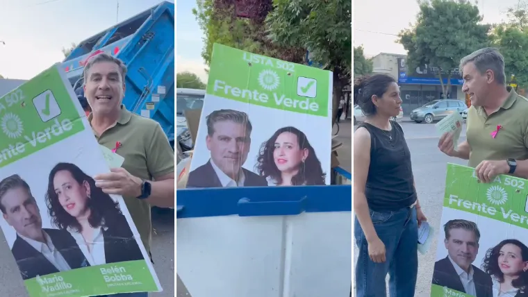 Vadillo denuncia carteles