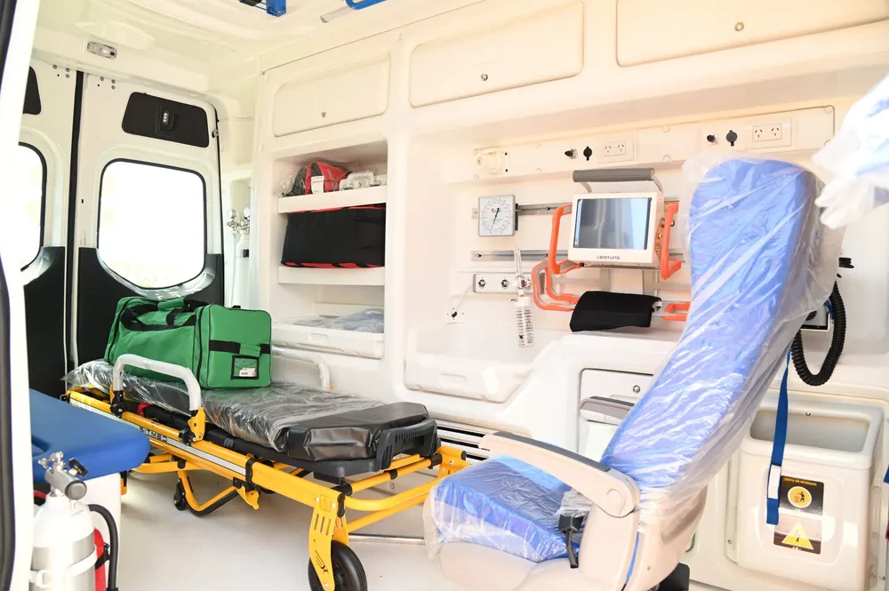 ambulancia sec por dentro