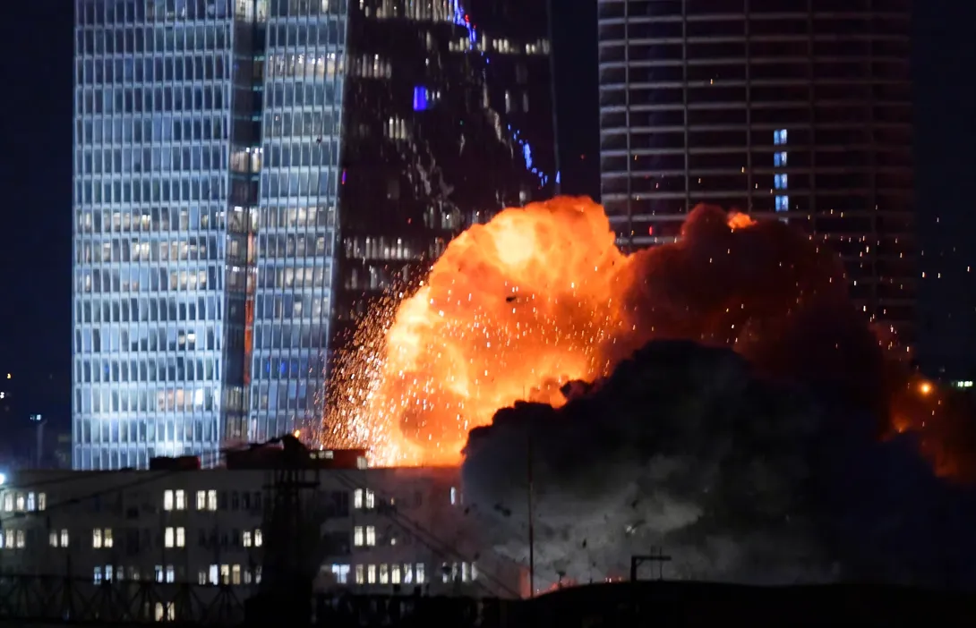 Irán lanzó misiles a Israel