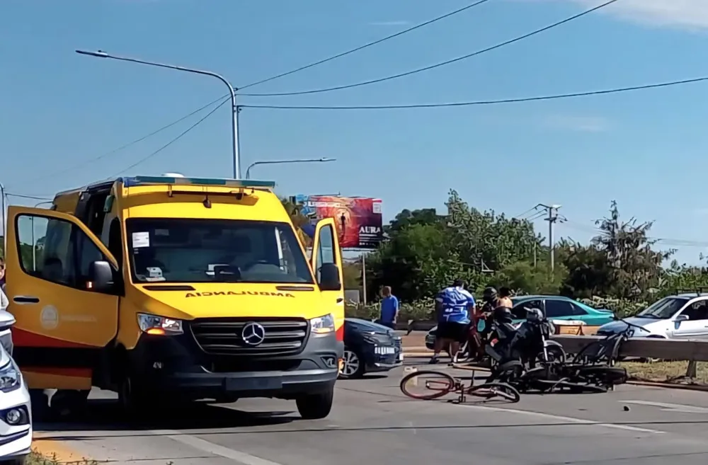 accidente-acceso-norte en las heras