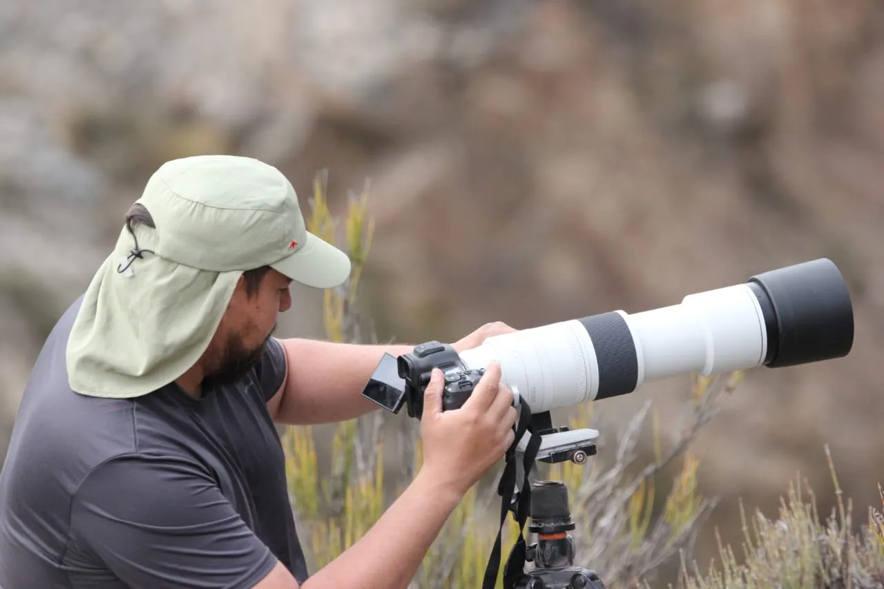 camarógrafo fotógrafo montaña