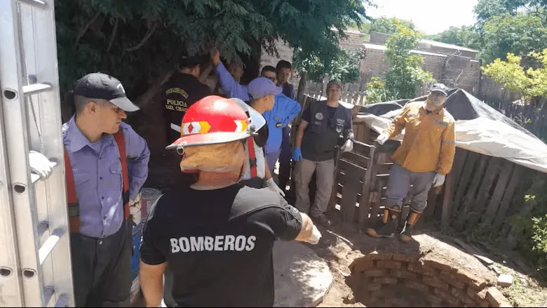 un-equipo-de-bomberos-fue-el-encargado-de-rescatar cuerpo Gabriela Aracá Barrios