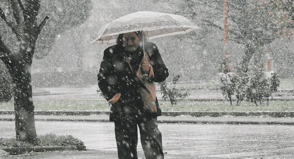 Nieve en Buenos Aires